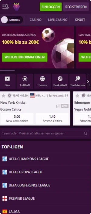 Malina Casino App Sport